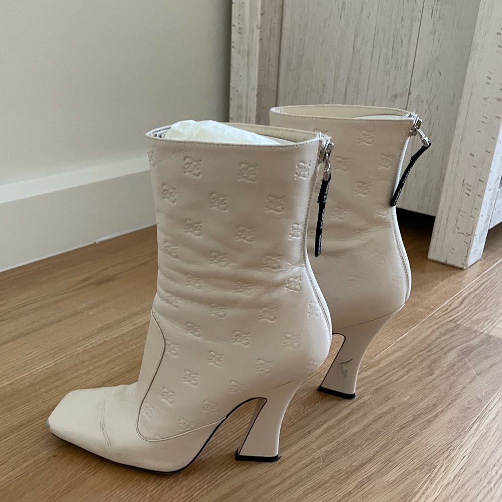 Fendi Karligraphy Ankle Boots